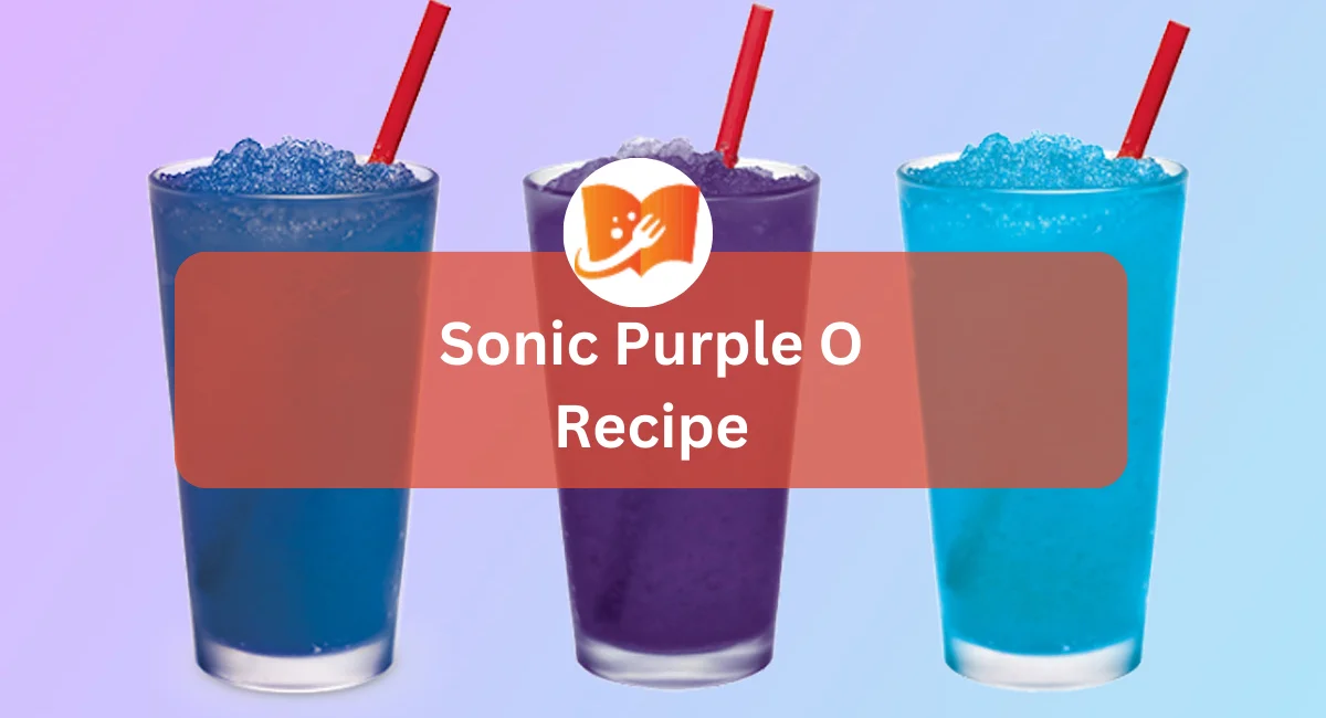 Sonic Purple O Recipe